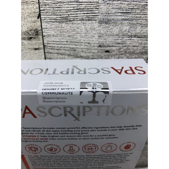 Spa Scriptions Brightening Hydrogel Under-Eye Pads 4 Pairs - Picture 3 of 3